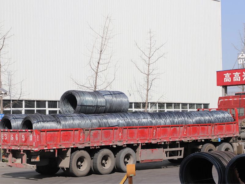 CRB550鋼筋準備發(fā)貨